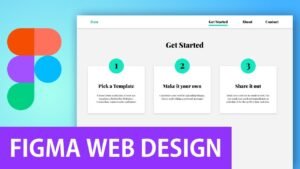 Design a Website UI in Figma